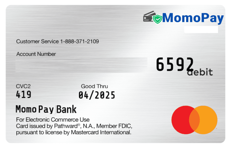 0MomoPay Debit card